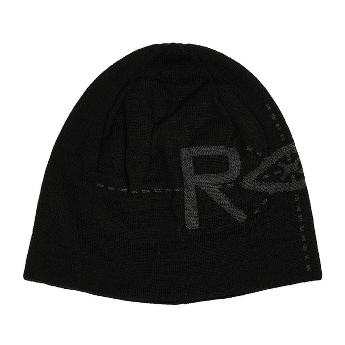 ROA Unisex Dial Wool Beanie Cap Black RBUW2104 YA17 BLK0001