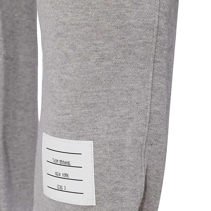 THOM BROWNE Grey Armband Stripe Sweatpants Joggers Unisex