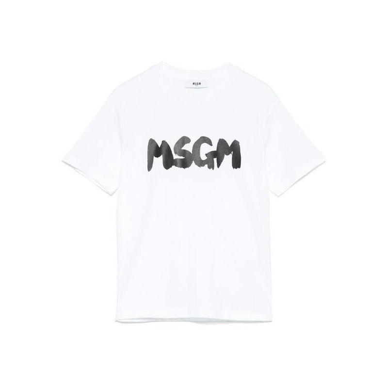 MSGM Kids Women Logo Print T-Shirt S5MSJUTH065 001