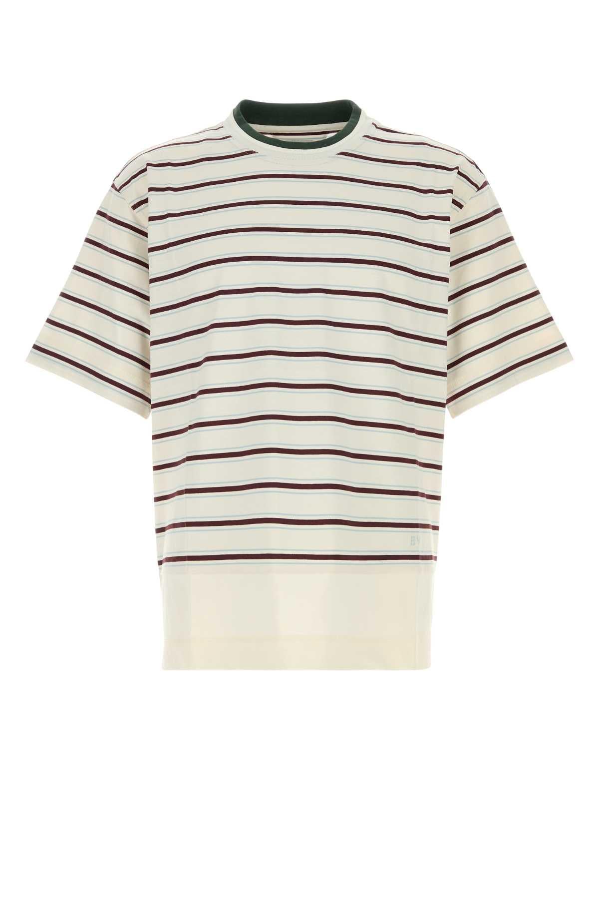 Bottega Veneta Short Sleeve Cotton T-Shirt Men’s Gray