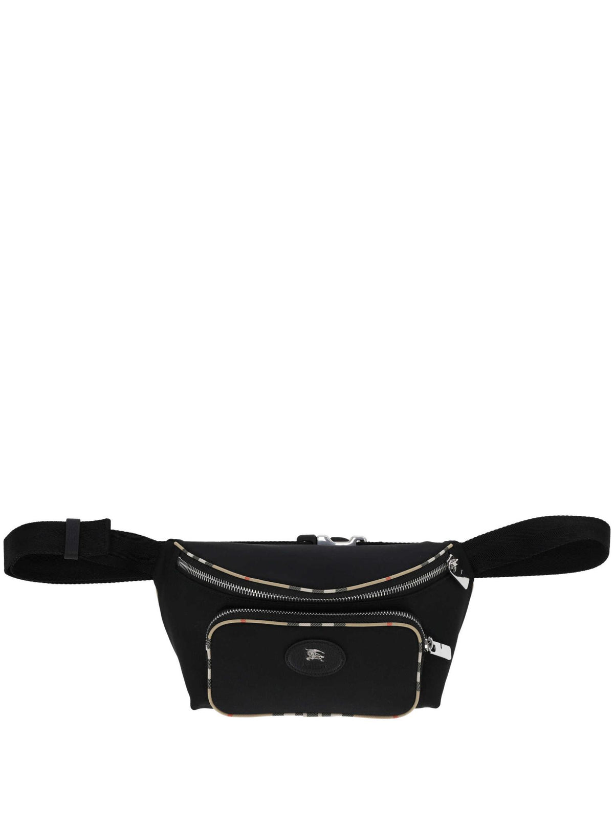 BURBERRY Black Nylon Belt Bag