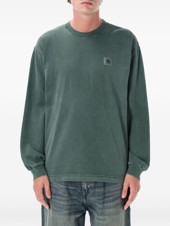 CARHARTT WIP Vista Long Sleeve T-Shirt Men’s Sweat I030779 3U0GD DARK SCARAB DOM