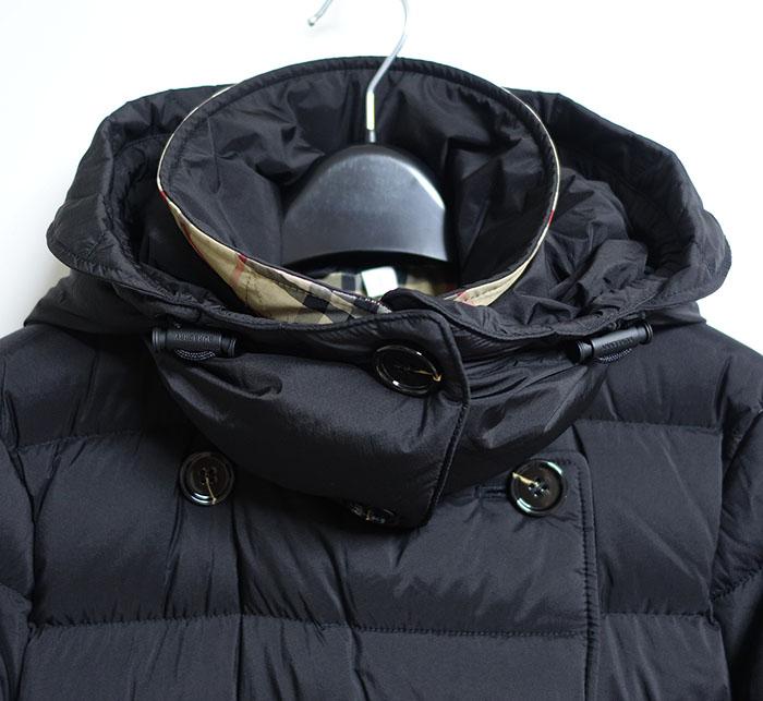 BURBERRY Ashwick Detachable Down Puffer Jacket Black