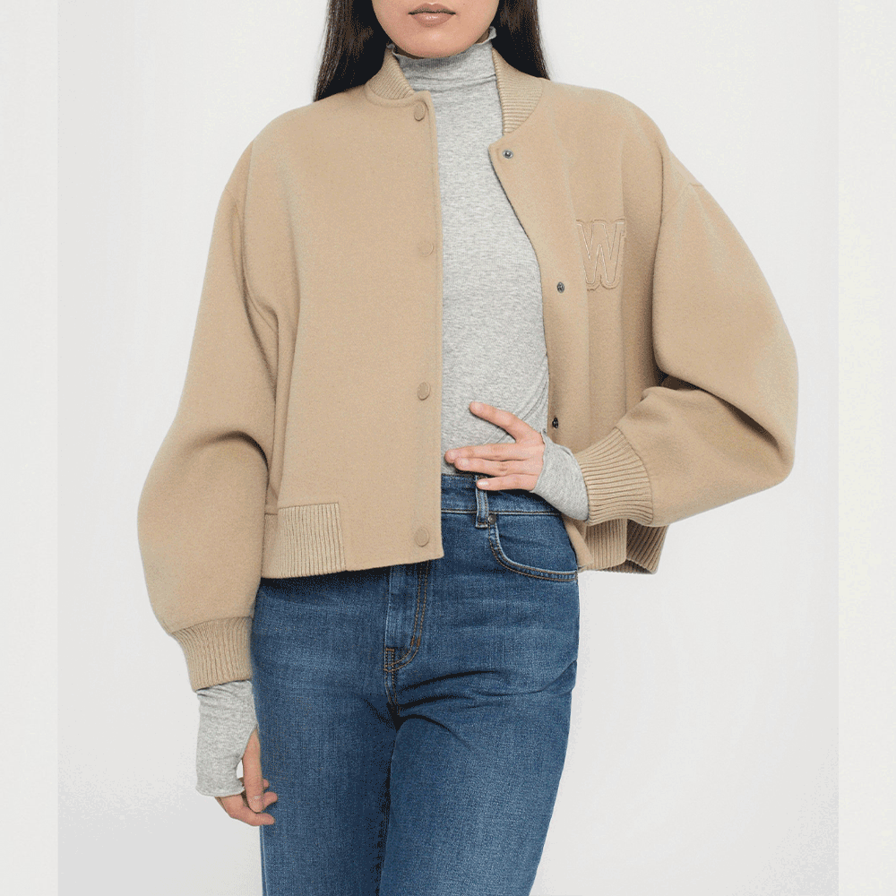 Max Mara Gerlante Wool Bomber Jacket 250860 11600 063