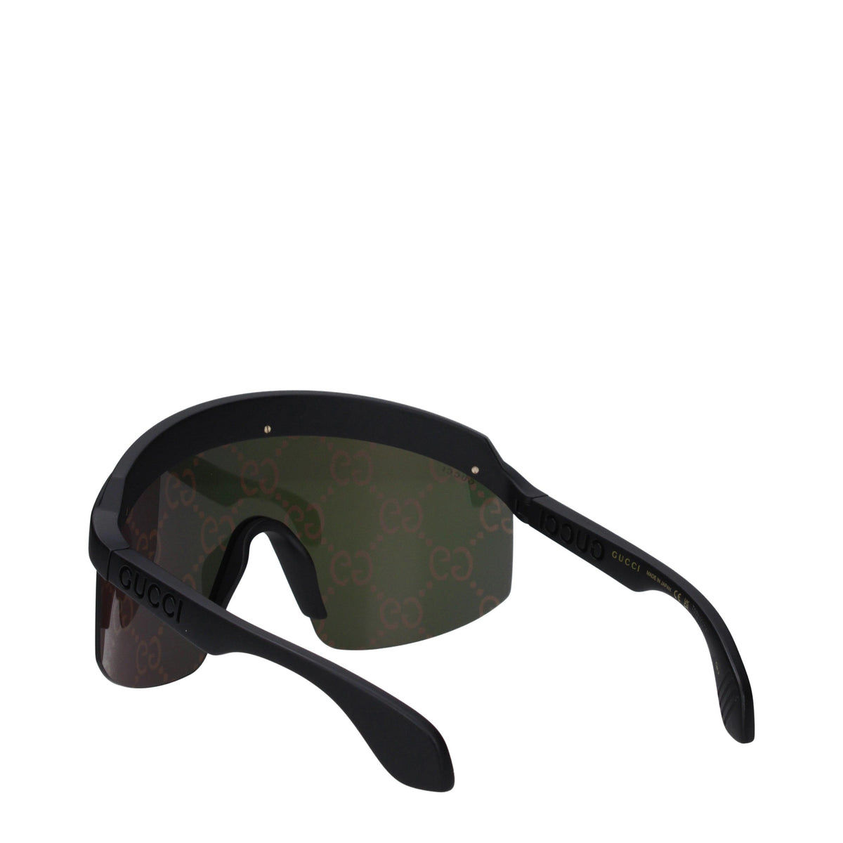 GUCCI Black Acetate Cat-Eye Sunglasses