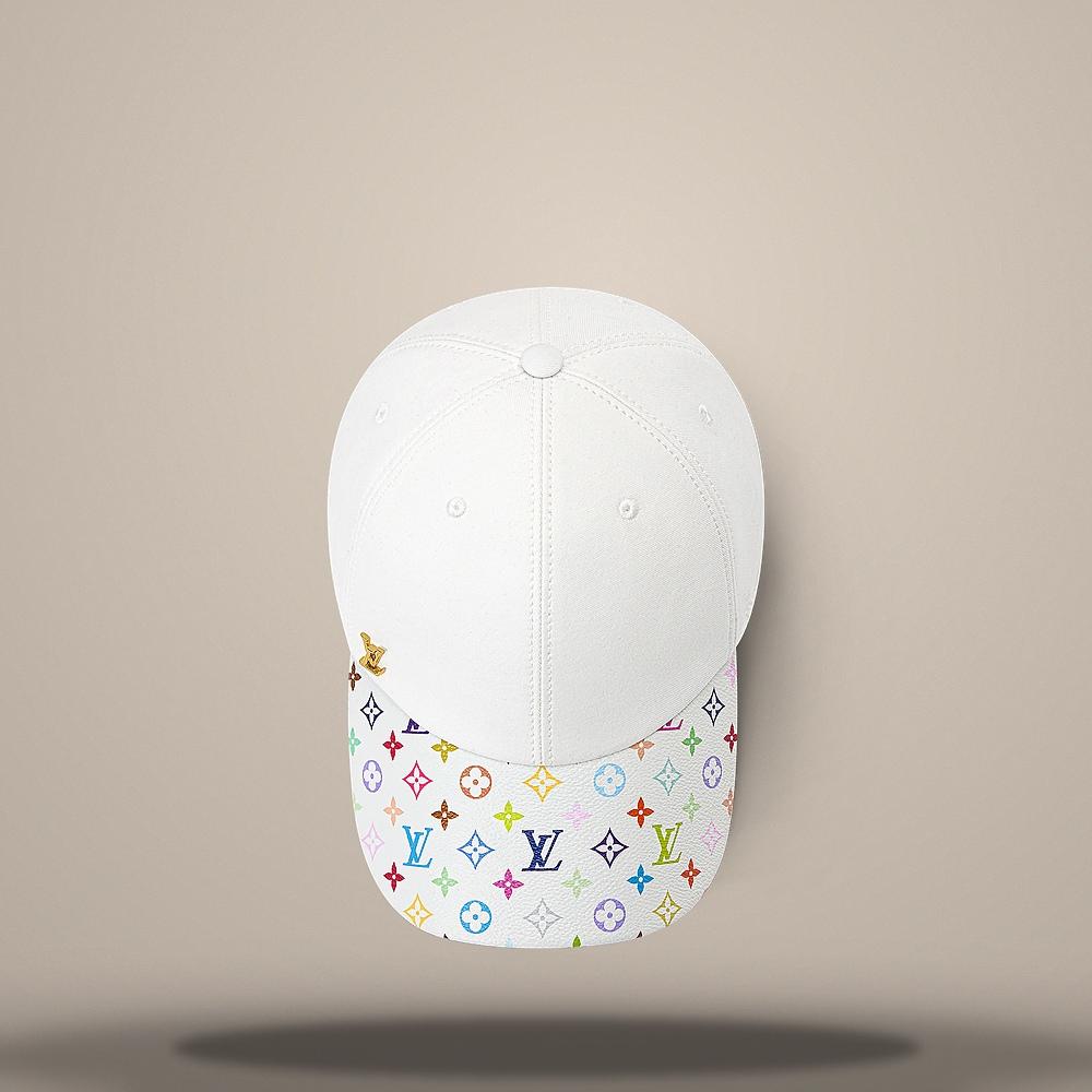 Louis Vuitton LV x TM Get Ready Mens Baseball Cap White M5458