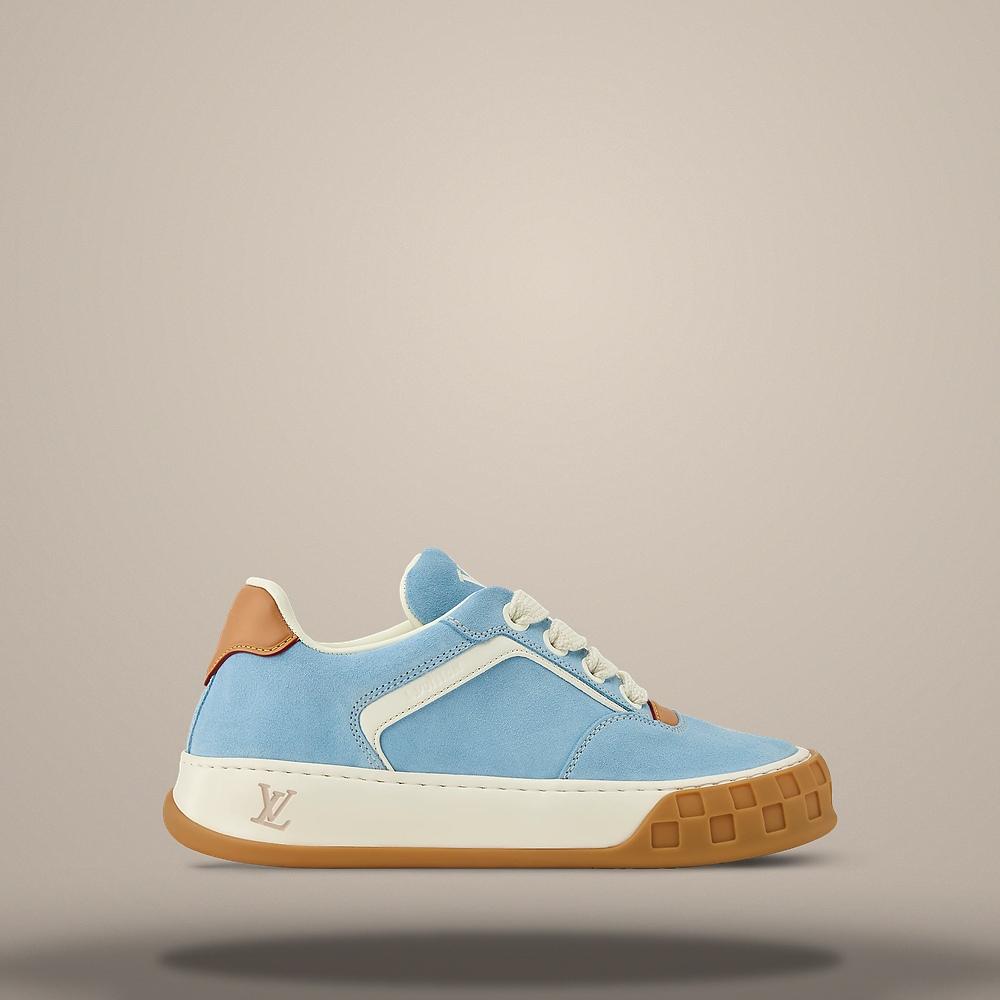 Louis Vuitton LV Tilted Sneakers Blue Low-Top 1AKQJG