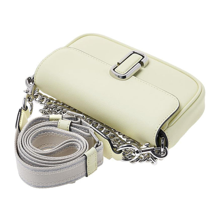 Marc Jacobs J Marc Leather Shoulder Bag Yellow Women’s