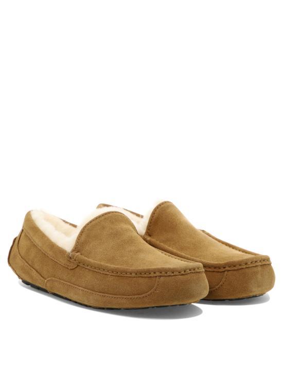 Ugg Chestnut Ascot Suede Slippers Loafers for Men