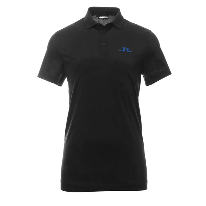 J LINDEBERG Bridge Logo Regular Fit T-Shirt Black Men