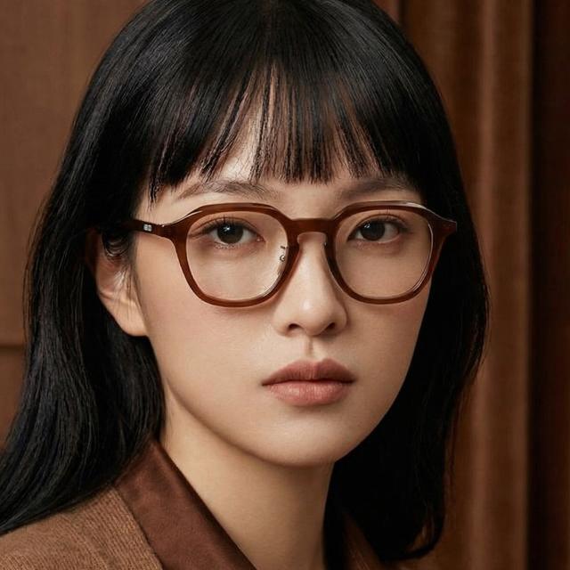 KENZO Acetate Asian Fit Eyeglass Frames Unisex Tortoise Daily Style