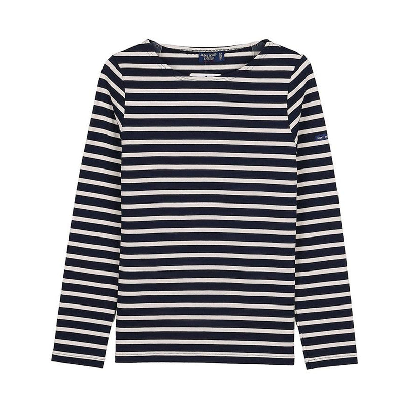 Saint James striped MERIDAME II MARINE ECRU women’s T-shirt