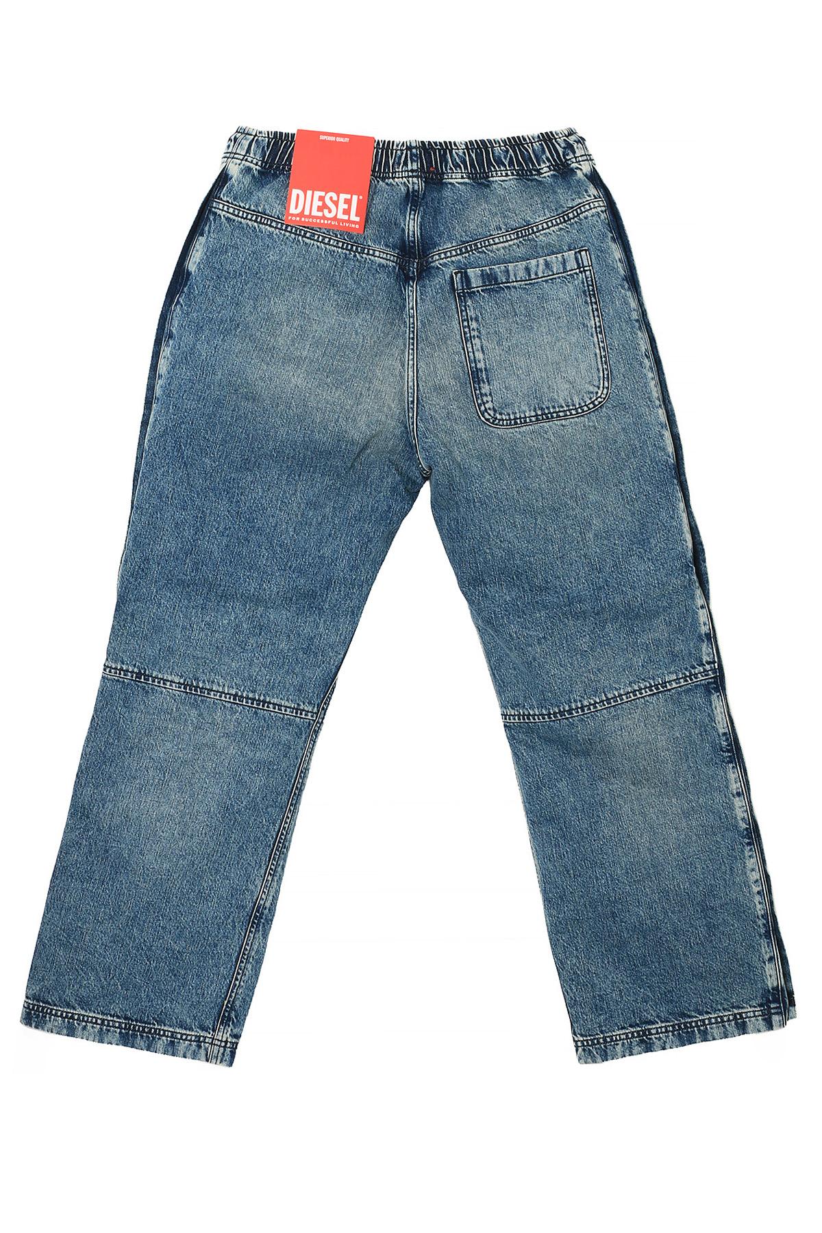 DIESEL Medium Blue Daxfors Sweat Jeans Jogger Pants Unisex A175740ABCP 01