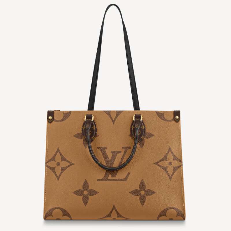 Louis Vuitton OnTheGo MM Monogram Canvas Tote Handbag