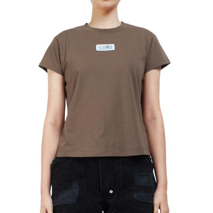 MM6 Patch Cropped Short Sleeve T-Shirt S52GC0326 S24312 134