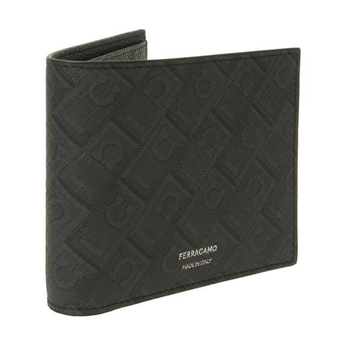 Ferragamo Men's Monogram Bifold Wallet