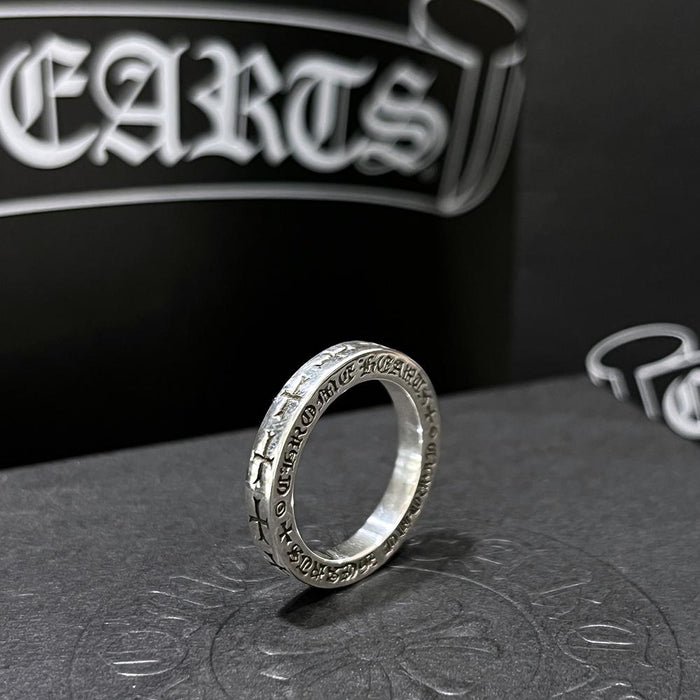 Chrome Hearts 3mm Fuck You Ring Women’s Ring