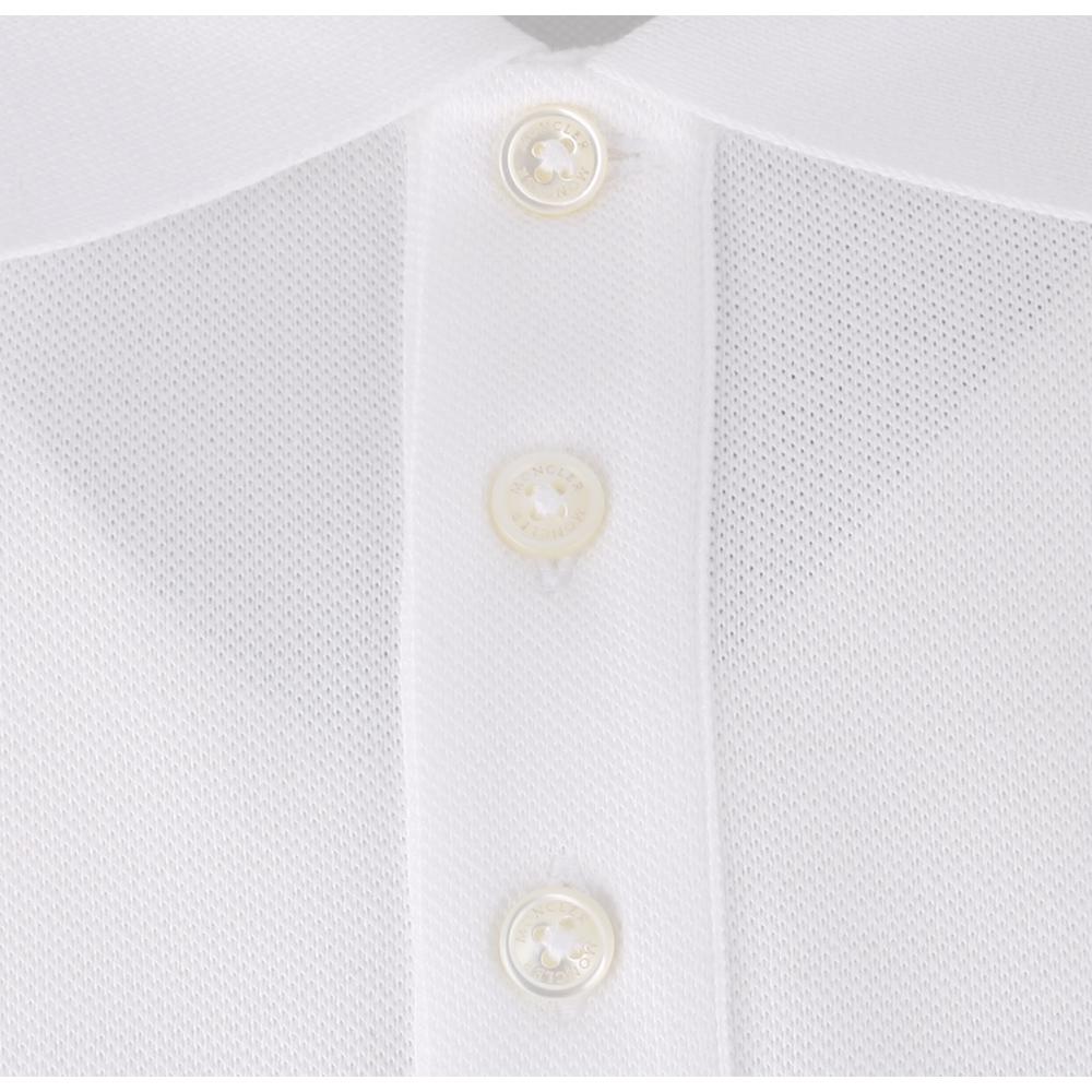 Moncler Contrast Collar PK Short Sleeve Polo Shirt 8A00009 84556 002