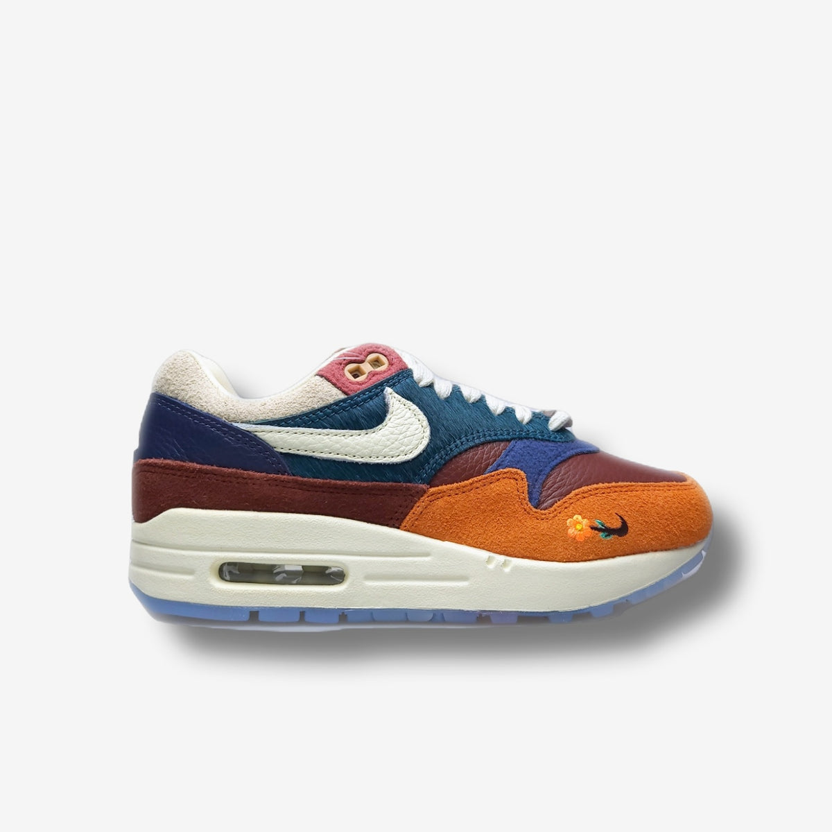 Nike Kasina x Nike Air Max 1 Mandarin Duck Orange Low Sneakers