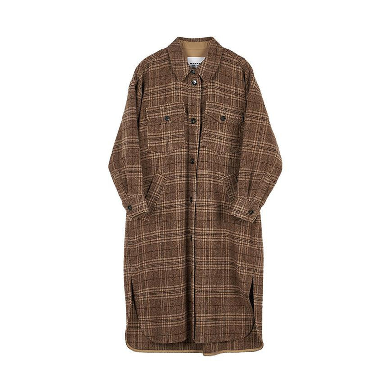 Isabel Marant Wool Gislen Coat for Women MA0437FA C3D02E 50CA