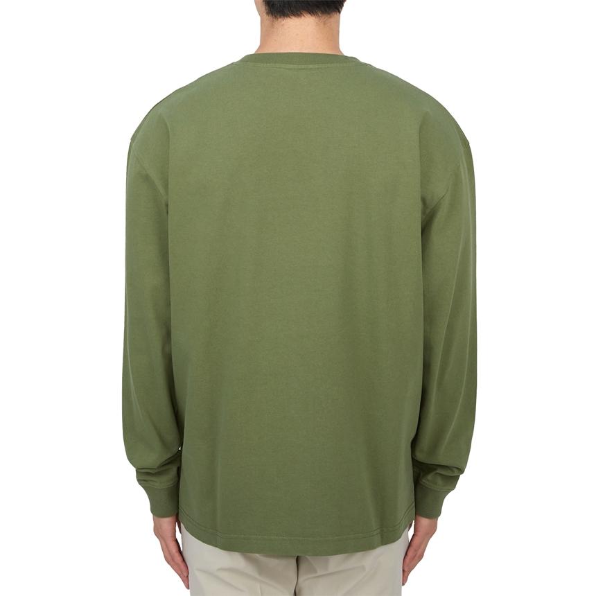 Maison Kitsune Bold Fox Head Men’s Long Sleeve T-Shirt LM00109KJ0118 P384