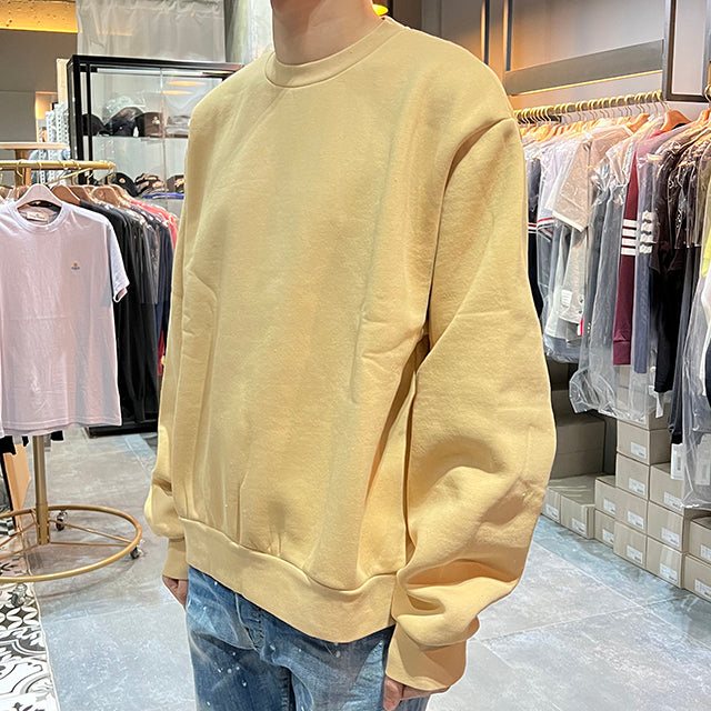 Acne Studios Pink Logo Label Relaxed Fit Sweatshirt Unisex