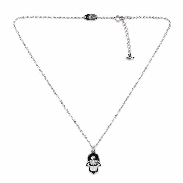 Vivienne Westwood Marzia Pendant Necklace Silver Women’s Jewelry 630203ID 01P102
