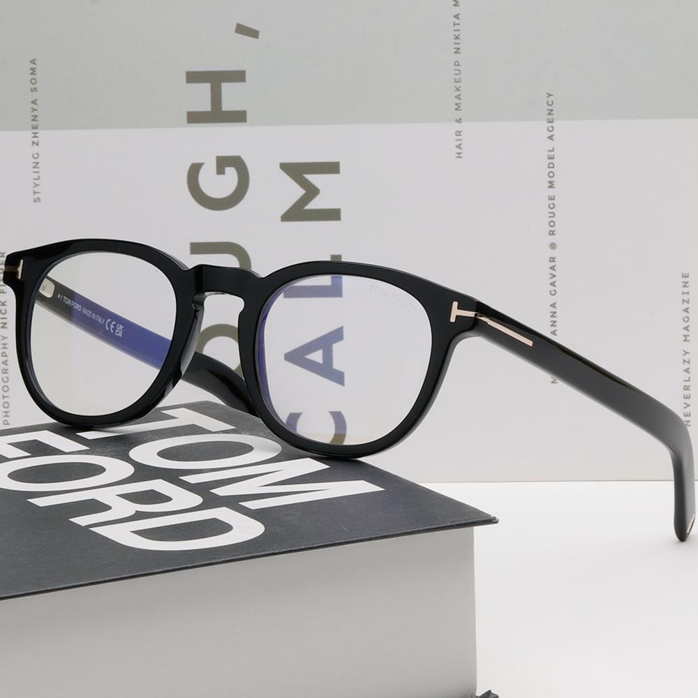 TOM FORD Blue Light Blocking Acetate Unisex Eyeglasses Frame TF5629B 001