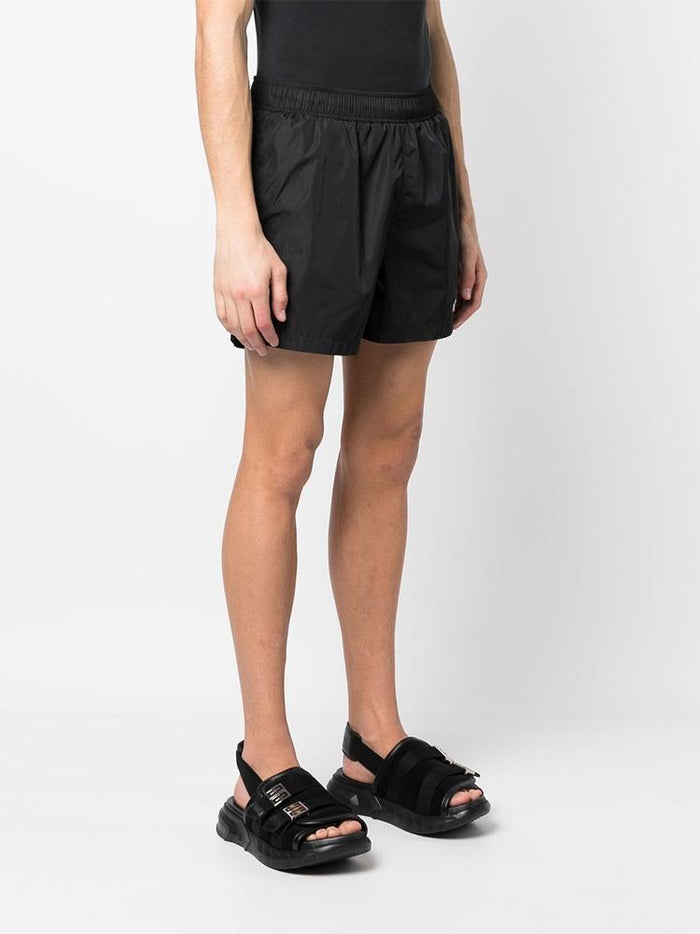Vetements Logo Print Track Shorts ME63SW700B BK