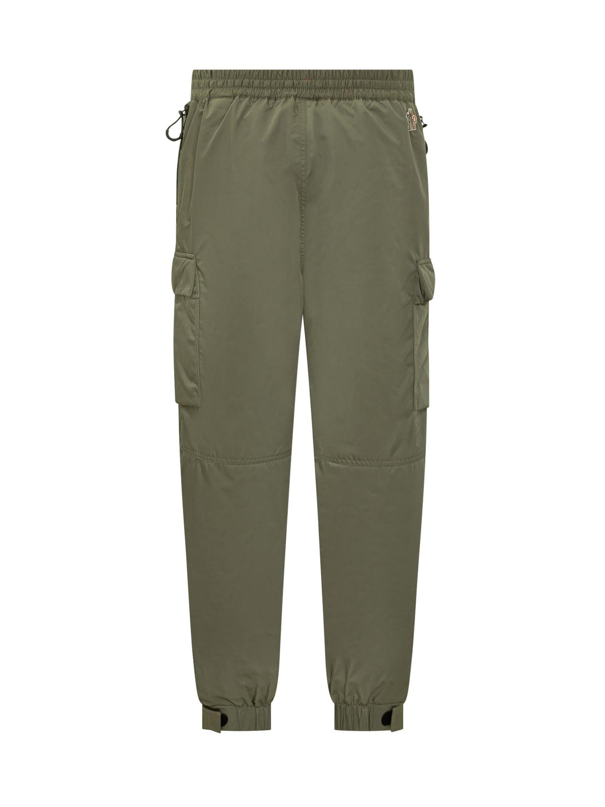 Moncler Black Cotton Cargo Pants for Men