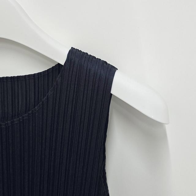 Issey Miyake Pleats Please New Bae 4 Long Dress Navy