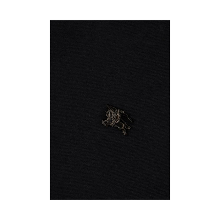 BURBERRY Small Chest Logo Black T-Shirt Unisex
