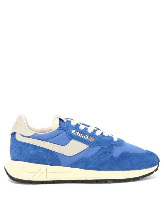 AUTRY White Leather Low-Top Sneakers Women WWLWNC02 DOM