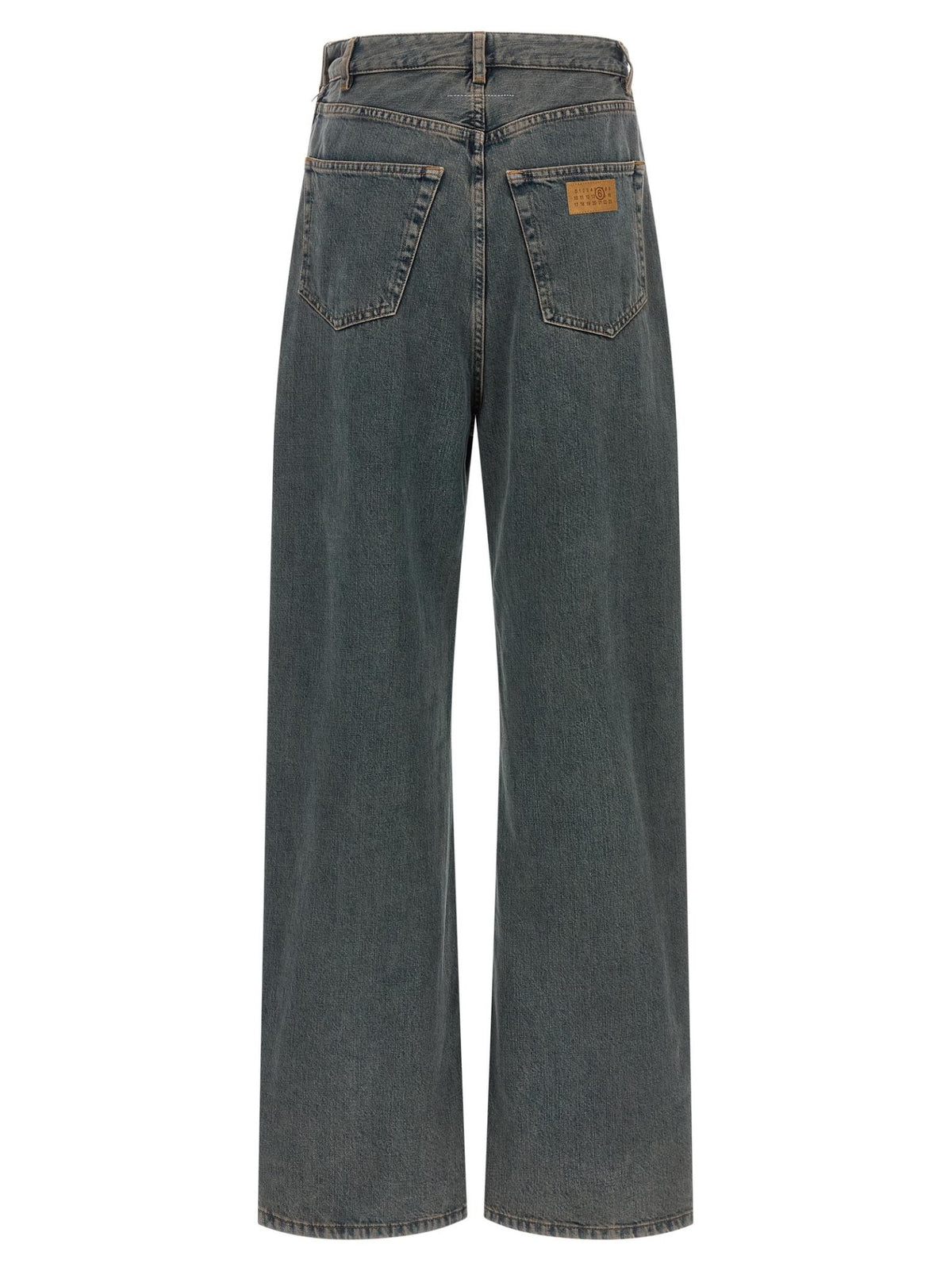 Maison Margiela Blue Denim Jeans Women’s Classic Straight Fit