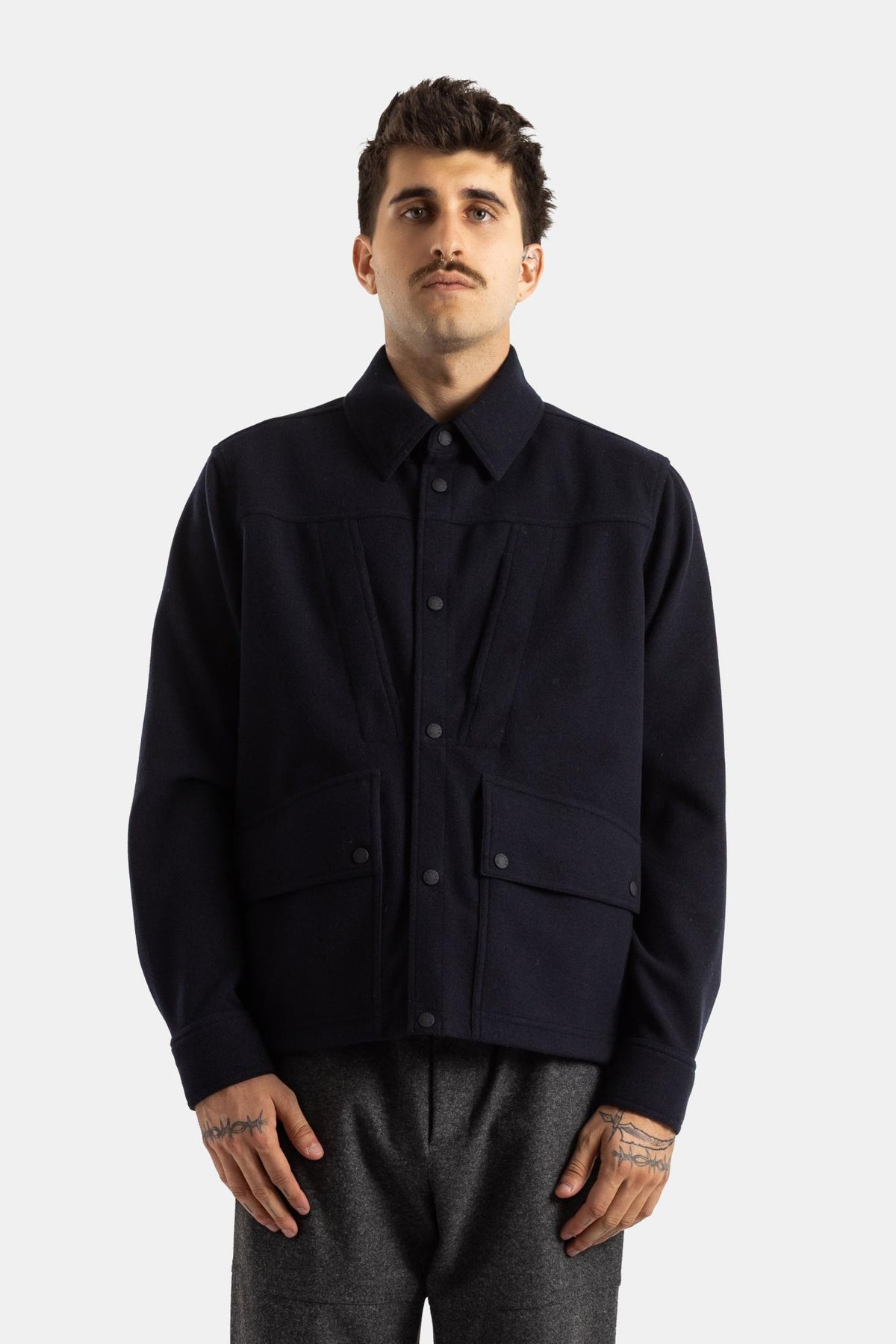 Moncler Long Sleeve Shirt for Men