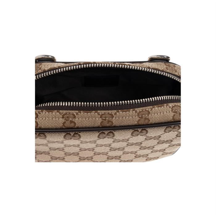 GUCCI Canvas Mini Crossbody Bag