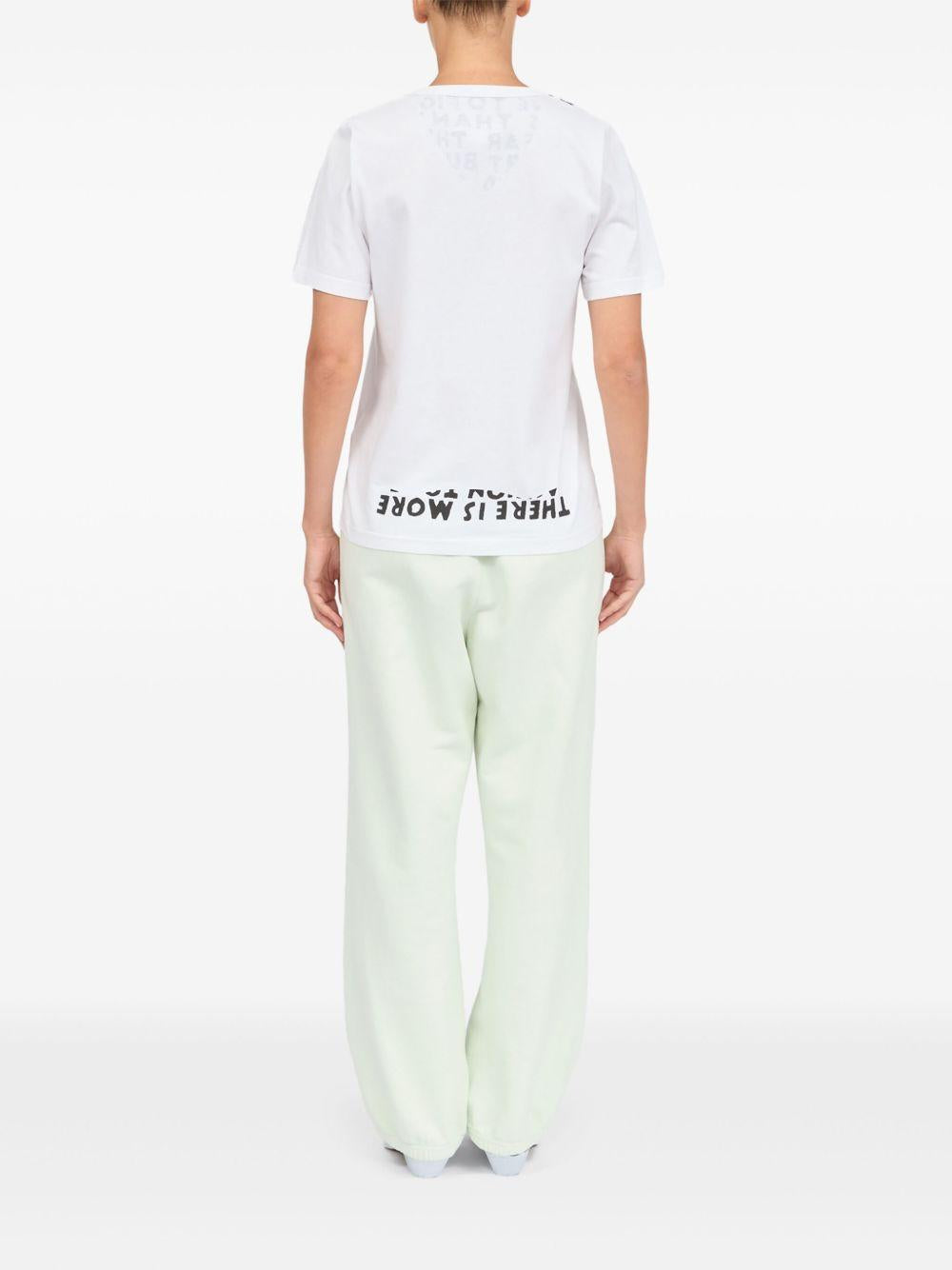 Maison Margiela White Cotton Short Sleeve T-Shirt