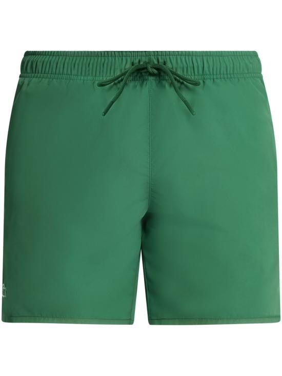 Lacoste Men’s Swim Shorts Navy Poly Drawstring Trunks MH6270S30 DOM