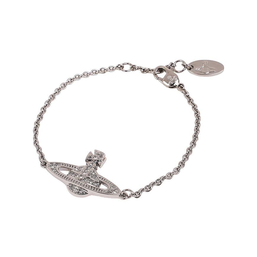 Vivienne Westwood Mini Bas Relief Bracelet Women’s Silver-Tone 61020051 S108