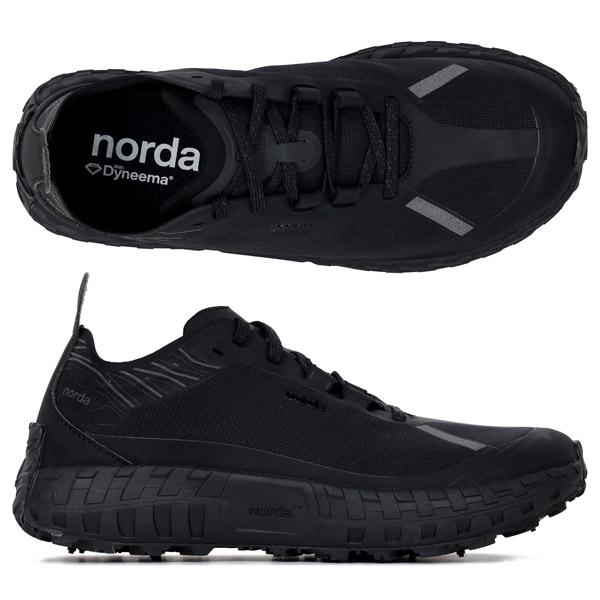 norda Stealth Black Low-Top Sneakers 001AM STEALTH BLACK