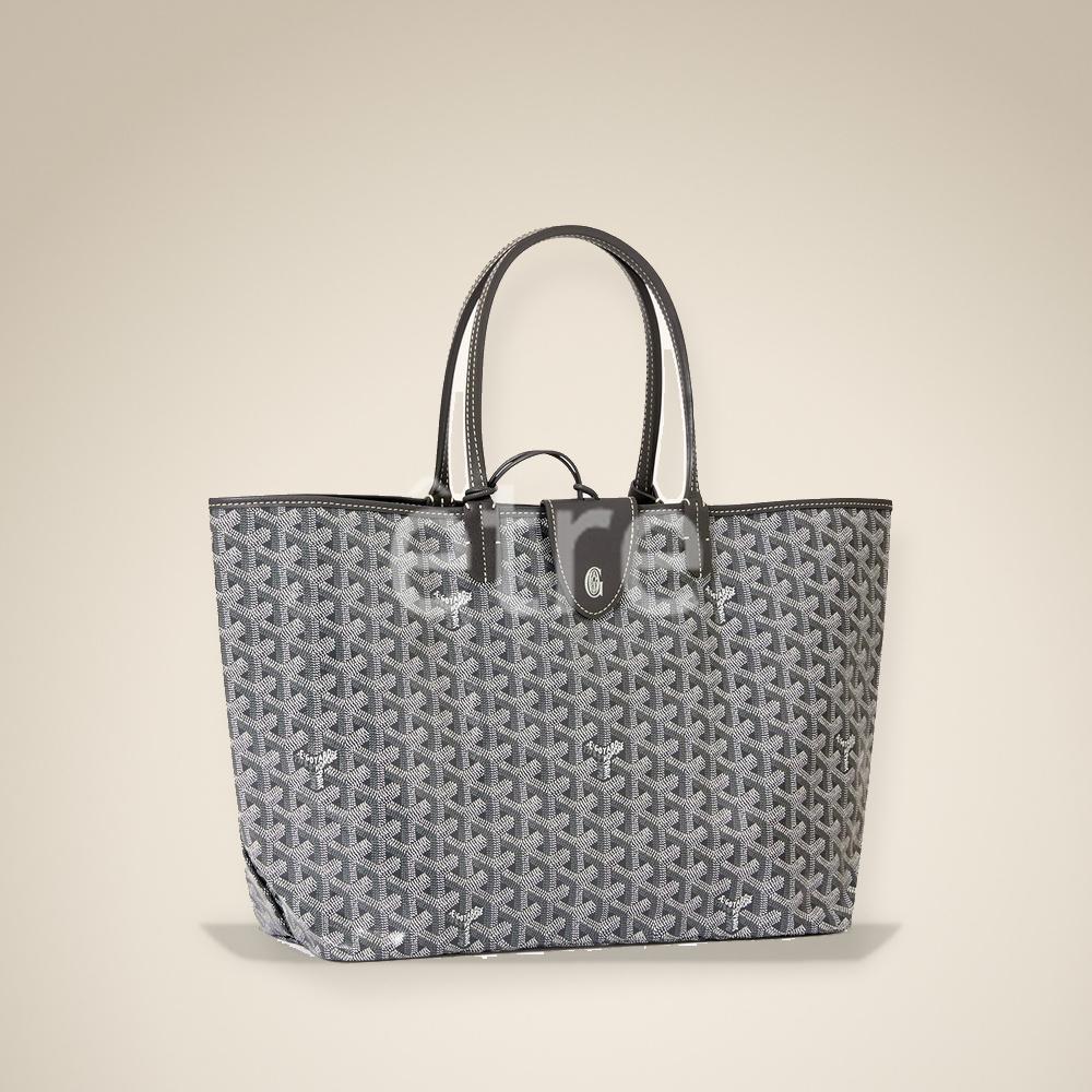 GOYARD Saint Louis PM Grey Tote Bag for Women