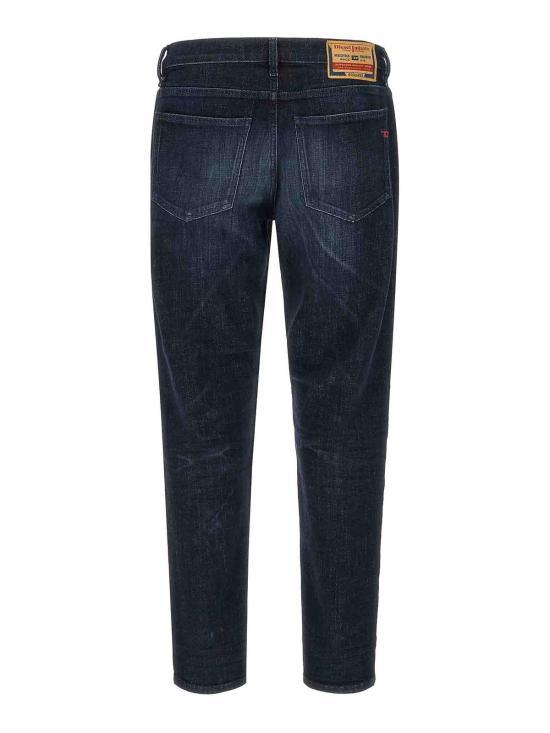 DIESEL 2019 D-Struct Slim Jeans Men’s Denim Pants A03558 0ADBL 01 DARK BLUE DOM