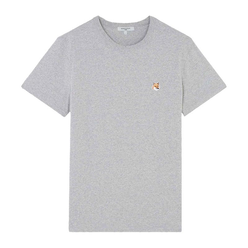 Maison Kitsune Fox Head Patch Short Sleeve T-Shirt AM00103 KJ0008 H150