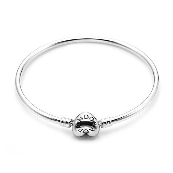 PANDORA Moments Bangle Silver Bracelet 596268