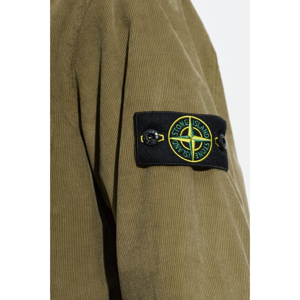 STONE ISLAND Men’s Corduroy Long-Sleeve Shirt S0144 V005G