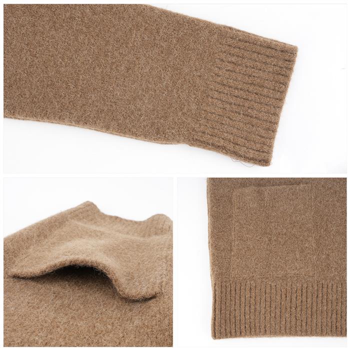 AMI Big Heart Alpaca Cardigan for Men