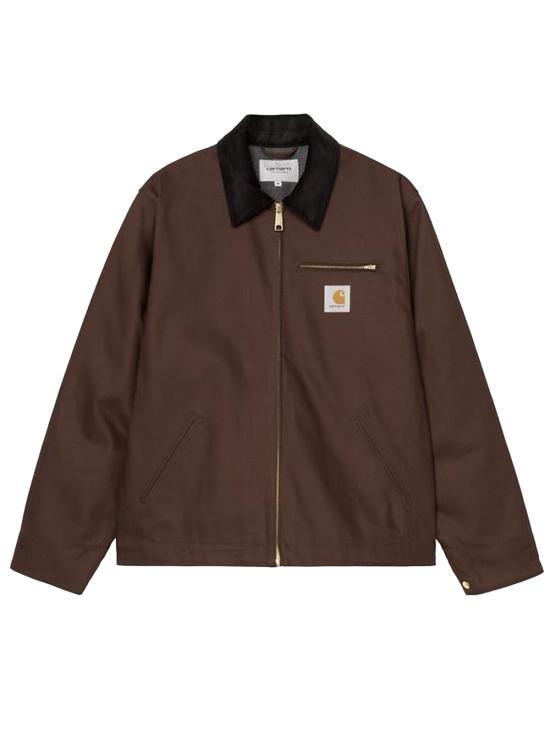 CARHARTT WIP Detroit Jacket Tobacco Brown Men's Workwear Canvas