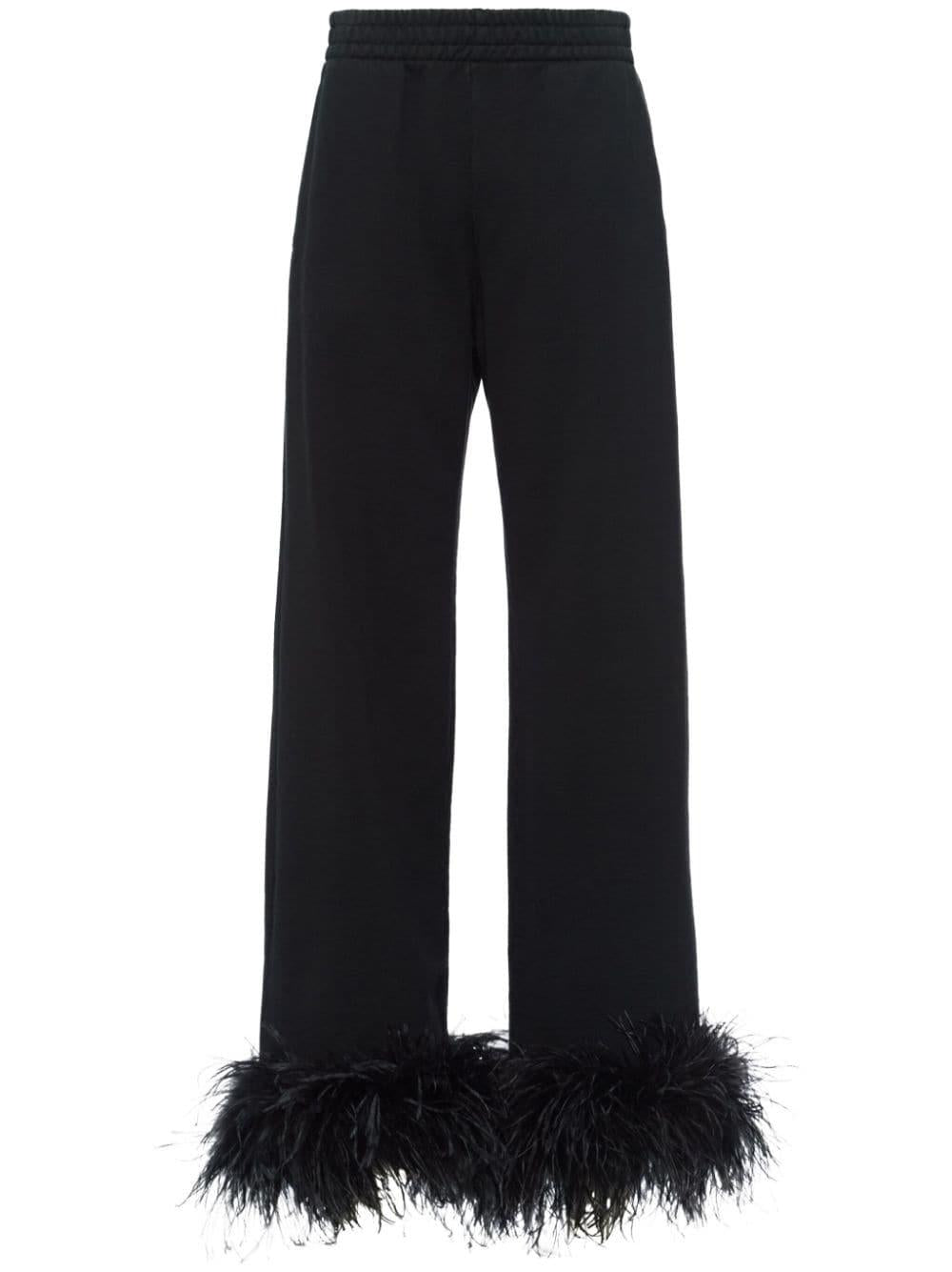 PRADA Black Cropped Trousers