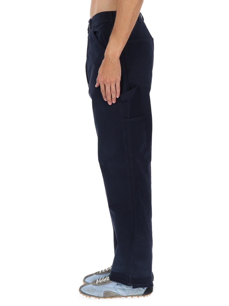 Maison Margiela Blue Denim Jeans Men’s Straight Leg Pants