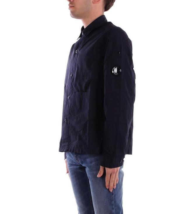 CP Company Poplin Overshirt Long Sleeve Shirt 18CMOS238A 005328G 888